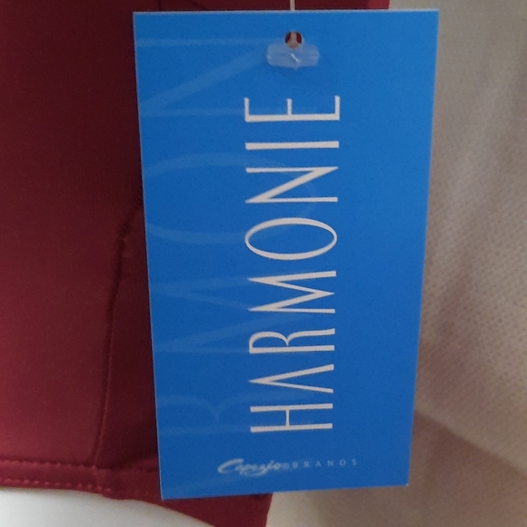 Capezio Harmonie Halter with Crossed Front Leotard - Picture 6 of 8